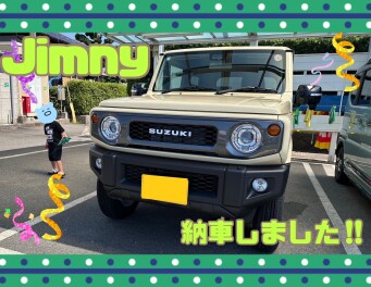 『Jimny』納車しました!!